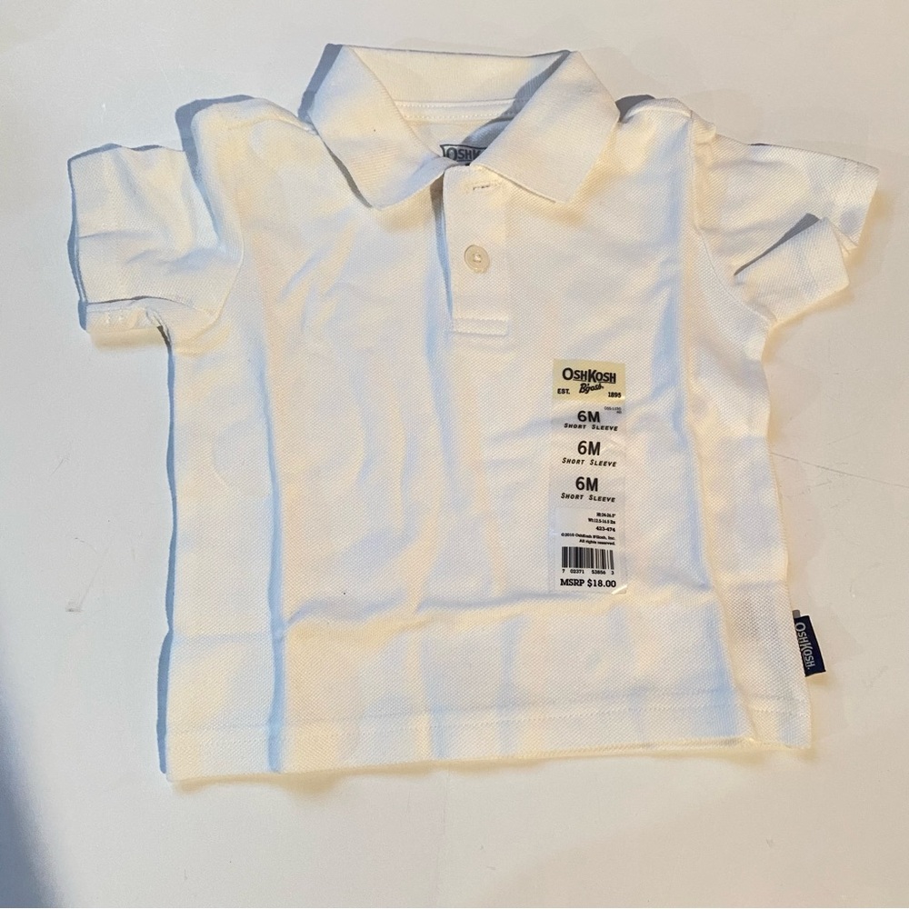 NWT Boy’s OshKosh Short Sleeve Polo